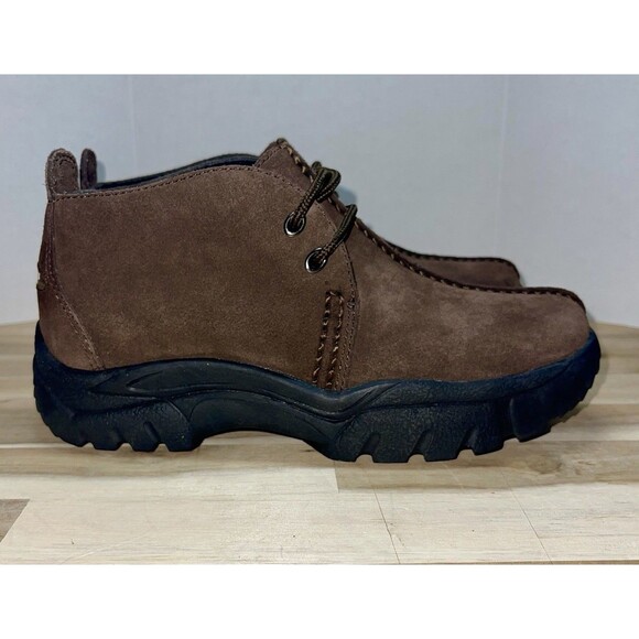 Roper Women’s Shoes Brown Suede Size 6.5 - Picture 4 of 10